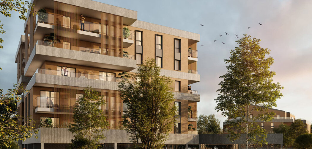 Programme immobilier neuf Villas Conti - Saint-Nazaire à proximité de la Bouletterie (44600) - Référence : 15598