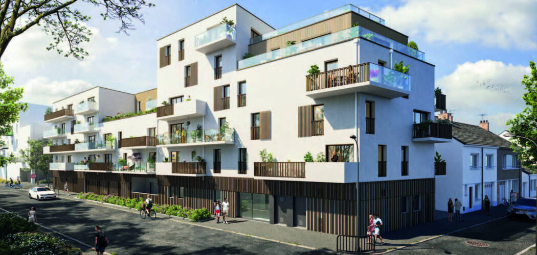 Programme immobilier neuf DOCKSIDE - Saint-Nazaire : logements neufs lumineux et sécurisés proche du port (44600) - Référence : 14890