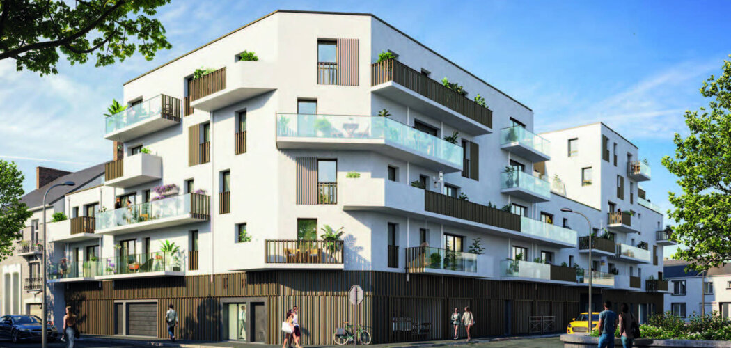 Programme immobilier neuf DOCKSIDE - Saint-Nazaire : logements neufs lumineux et sécurisés proche du port (44600) - Référence : 14890