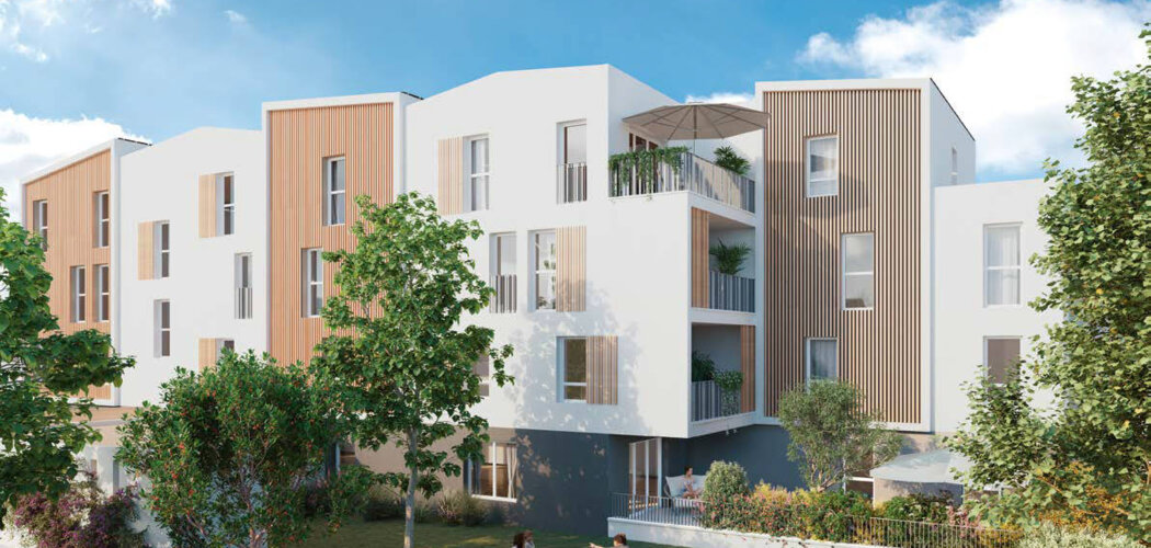 Programme immobilier neuf EBENE - Saint-Nazaire : logements neufs sécurisés et lumineux proche des services (44600) - Référence : 7816