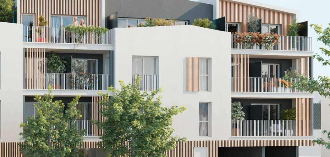 Programme immobilier neuf EBENE - Saint-Nazaire : logements neufs sécurisés et lumineux proche des services (44600) - Référence : 7816