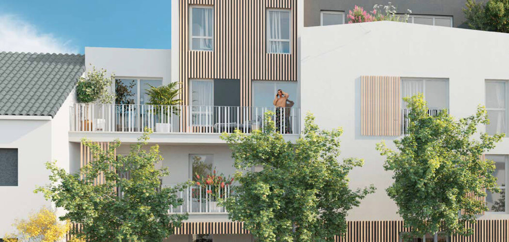 Programme immobilier neuf EBENE - Saint-Nazaire : logements neufs sécurisés et lumineux proche des services (44600) - Référence : 7816