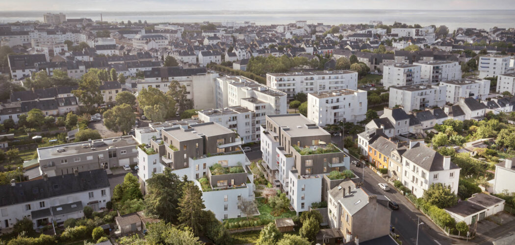 Programme immobilier neuf Etik - Saint-Nazaire : Résidence studio–T5 avec cadre urbain et confort optimisé proche des commodités (44600) - Référence : 14480