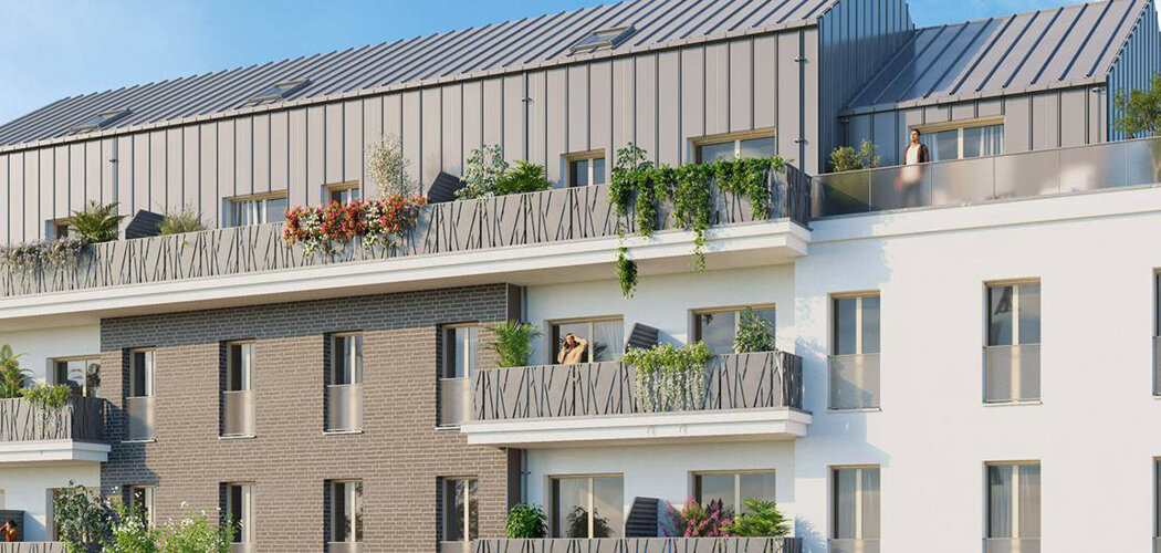 Programme immobilier neuf GARANCE - Saint-Nazaire : Résidence T2–T4 avec cadre urbain et confort optimisé proche des commodités (44600) - Référence : 6639