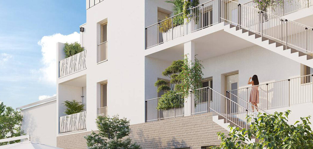 Programme immobilier neuf GARANCE - Saint-Nazaire : Résidence T2–T4 avec cadre urbain et confort optimisé proche des commodités (44600) - Référence : 6639