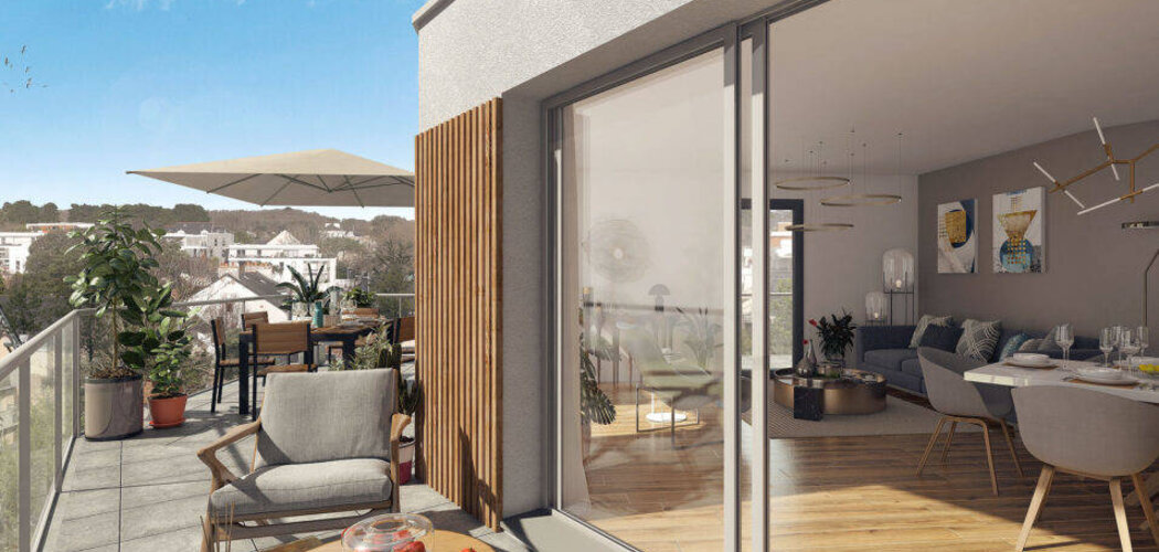 Programme immobilier neuf HULOT 23 - SAINT MARC SUR MER - Saint-Nazaire une adresse d’exception à Saint-Marc-sur-Mer (44600) - Référence : 15596