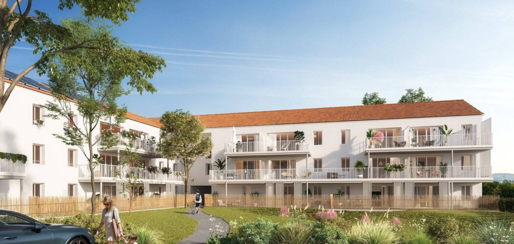 Programme immobilier neuf COEUR OLERON - Saint-Pierre d’Oléron : logements neufs sécurisés et verdoyants proche des commodités (17310) - Référence : 14535