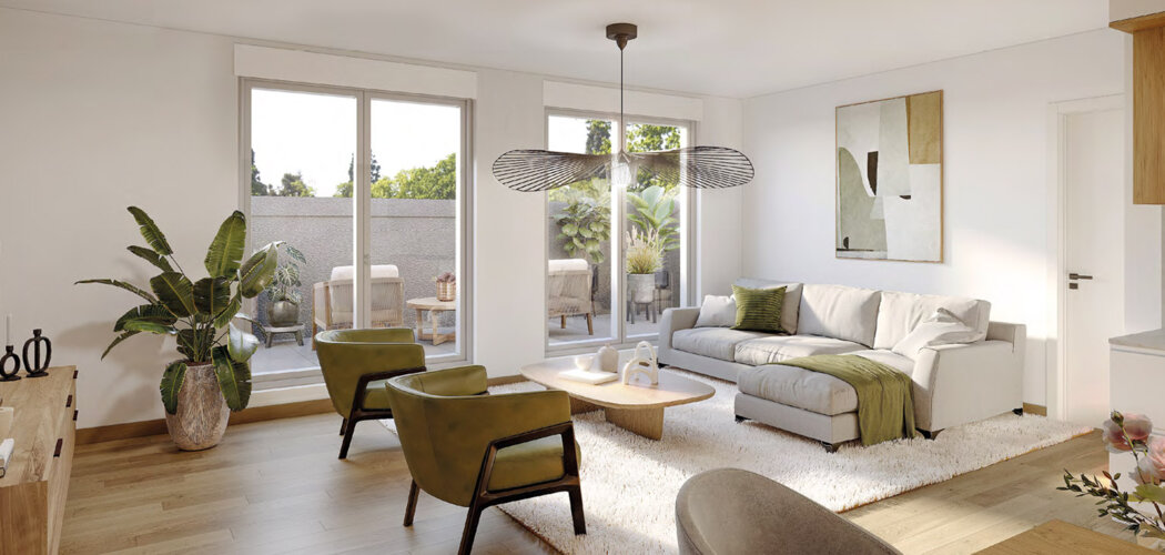 Programme immobilier neuf Topaz - Sainte-Gemmes-sur-Loire appartements avec extérieur proche Angers (49130) - Référence : 14155