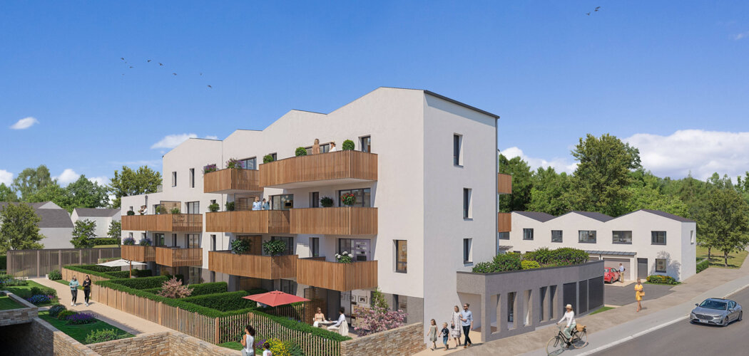 Programme immobilier neuf PHILEAS - Sainte-Luce-sur-Loire près des  transports et centre-ville (44980) - Référence : 15572