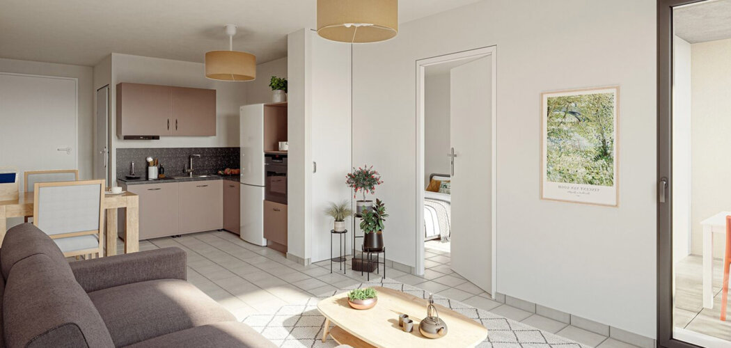 Programme immobilier neuf BELLE PLUME - Saumur adresse pratique proche bords de Loire (49400) - Référence : 17275
