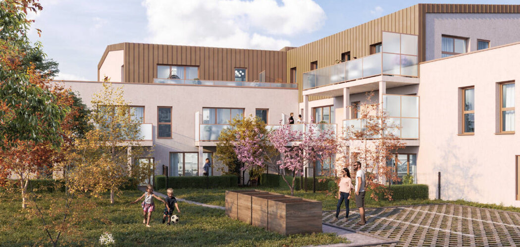 Programme immobilier neuf ELEA - Sautron à deux pas du centre commercial du Cormier (44880) - Référence : 15540