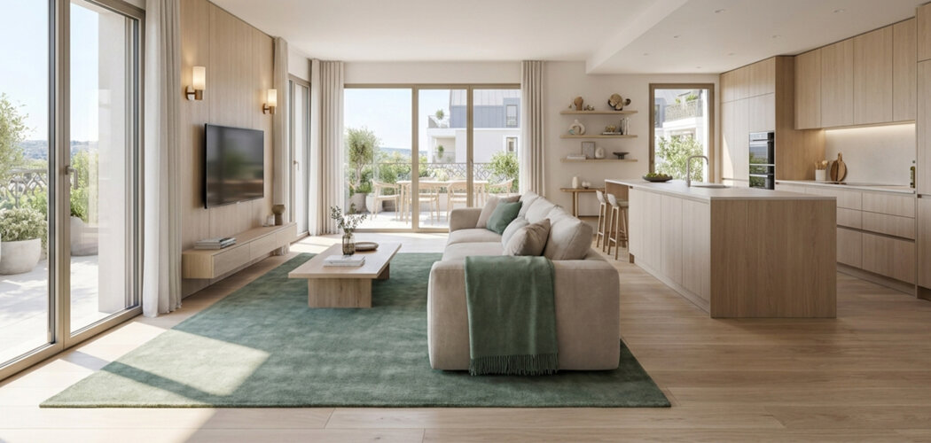 Programme immobilier neuf Le Clos Anjou Bleu - Segré-en-Anjou appartements du 2 au 6 pièces dans un cadre paisible (49500) - Référence : 18511
