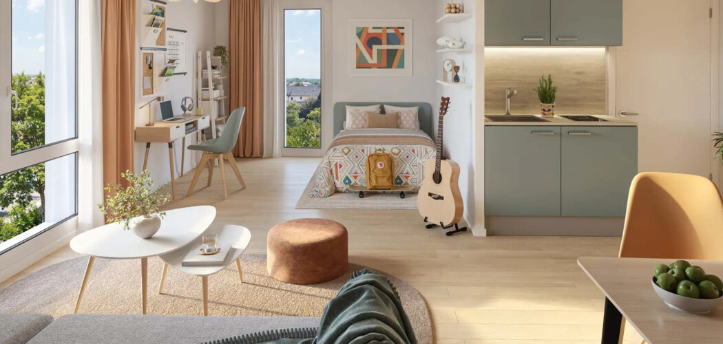 Programme immobilier neuf My Campus Anjou - Trélazé résidence étudiante proche des grandes écoles (49800) - Référence : 15636