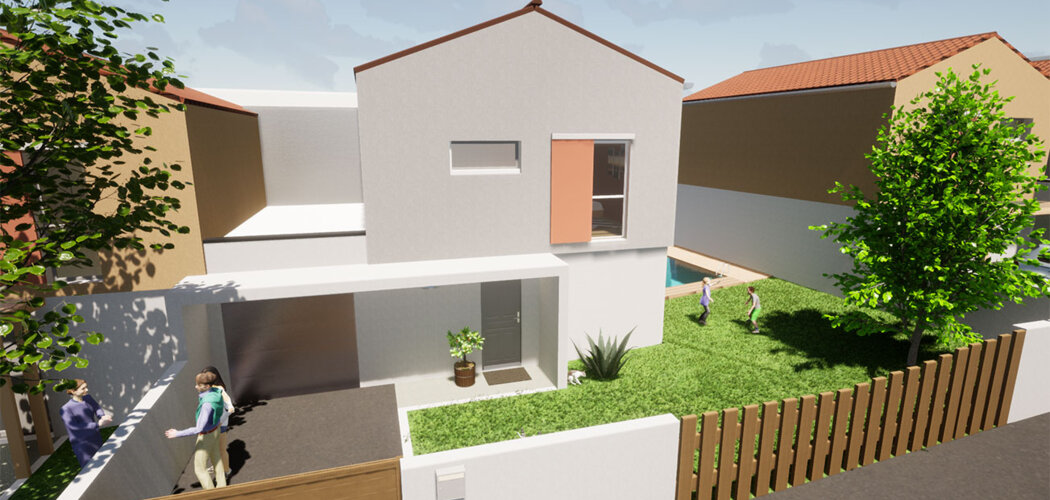 Programme immobilier neuf Calypso - Vaux-sur-Mer : logements neufs 3 à 5 pièces proches de Royan et des plages (17640) - Référence : 10446